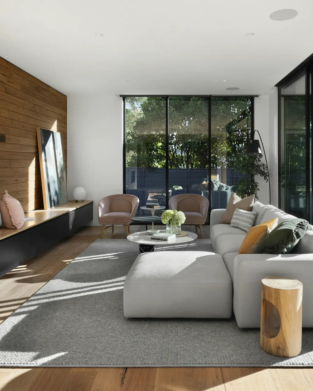 Interior sightline through rooms showing considered spatial sequencing